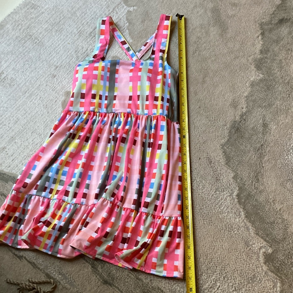Crosby picnic plaid pickleball, tennis, pool dress - Picture 9 of 11